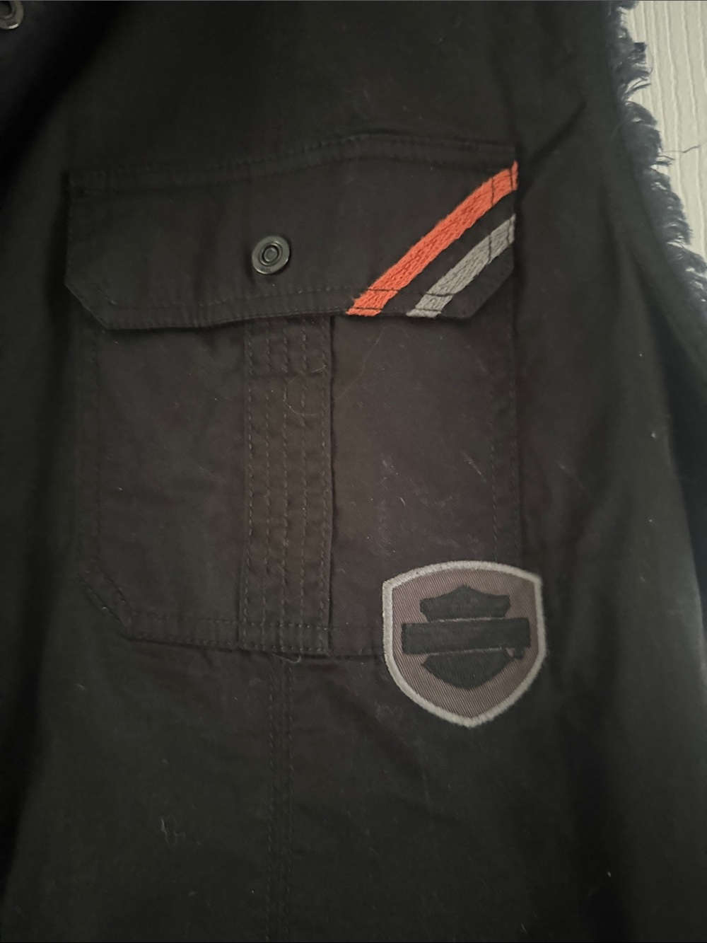 Harley-Davidson Black Men’s Sleeveless Shirt - Picture 3 of 6